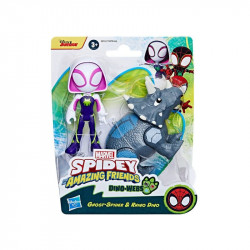 Spidey és barátai dínós szuperhős figura Mesefigura Hasbro