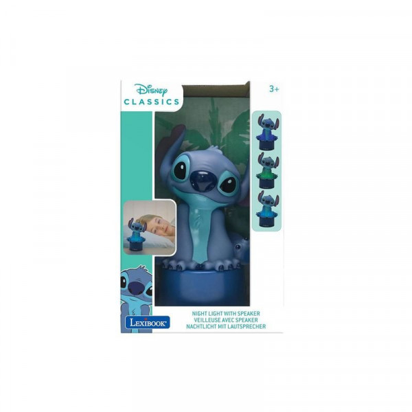 Éjszakai fényt adó Stitch figura hangszoró