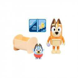 Bluey Figura Dupla Csomag Baby Bluey & Chilli