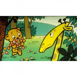 Diafilm - Zsiráf Zsiga és Mackó Miki Diafilm Nincs