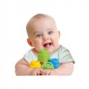 Clemmy 20 db puha építőkocka tárolózsákban