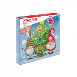 Diamond Dotz Dotz Box Karácsonyi manók Kreatív készlet Diamond Dotz