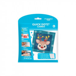 Diamond Dotz Quick Dotz képkészítő Rénszarvas Kreatív készlet Diamond Dotz