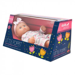 Baba, 25 cm fürdethető Csecsemő baba Dolls World