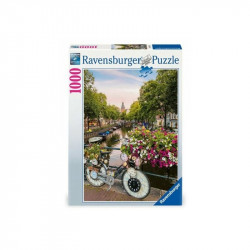 Puzzle 1000 db - Bicikli Amszterdamban 1000-2999 darabos puzzle Ravensburger