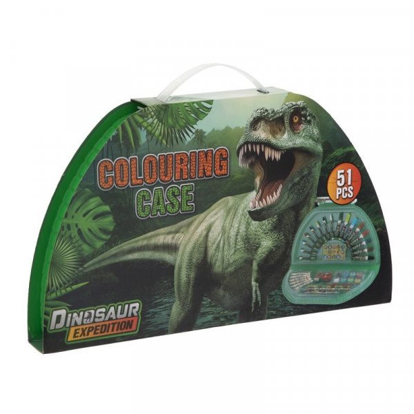 Dínós rajszett, 51 db-os
