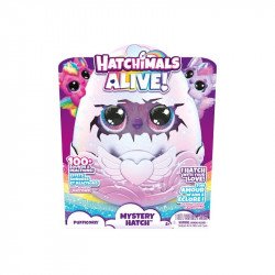 Hatchimals - Titkos Óriás tojás - Puffcorn Funkciós plüss Hatchimals