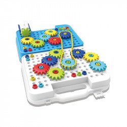 Szerszámosláda - láncok és fogaskerekek Építőjáték Nincs