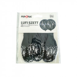 Halloween latex lufi 5db, 30 cm