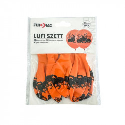 Halloween latex lufi 5db, 30 cm Party dekoráció Nincs
