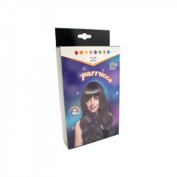 Halloween paróka göndör 50cm - többféle Party dekoráció Nincs