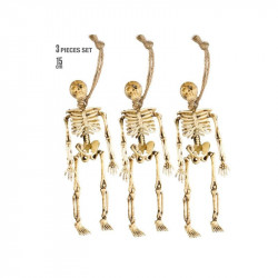 Halloween csontváz 15cm, 3db Jelmez kiegészítők Nincs