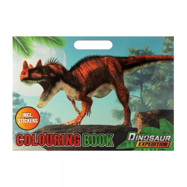 Dínós kifestő, 26x35, 5, 25 lap