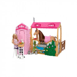 Barbie és Szeder pajta szett Baba, babakocsi Barbie
