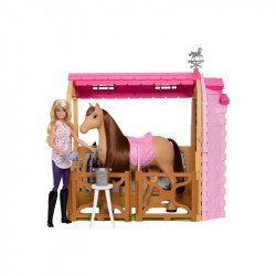 Barbie és Szeder pajta szett Baba, babakocsi Barbie