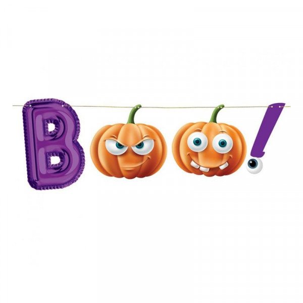 Boo papír felirat 150 cm