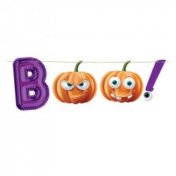 Boo papír felirat 150 cm Party dekoráció Nincs