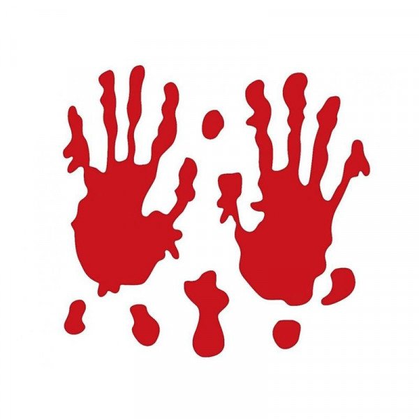 Zselés ablakmatrica Halloweenra többféle 20x20cm