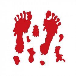 Zselés ablakmatrica Halloweenra többféle 20x20cm Party dekoráció Nincs