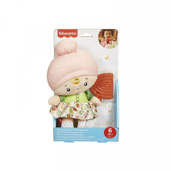 Fisher-Price ölelnivaló baba szivárvány rágókával