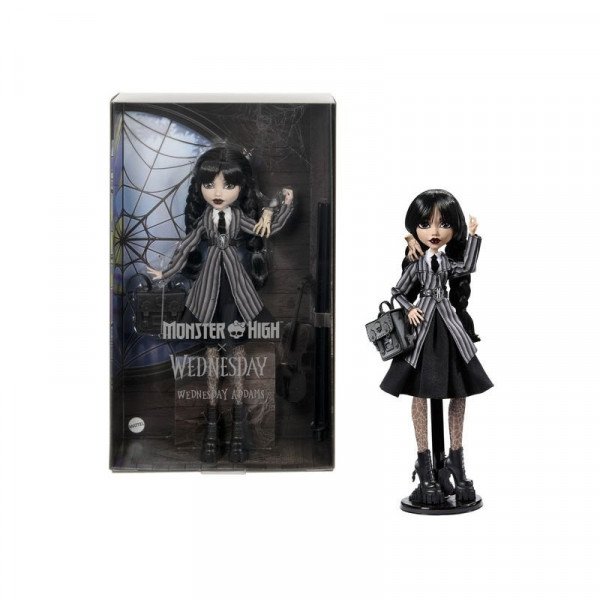 Monster High x Wednesday baba