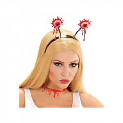 Halloween hajpánt - véres szemek Jelmez kiegészítők Nincs