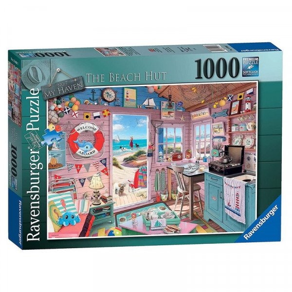 Puzzle 1000 db - Tengerparti házikó