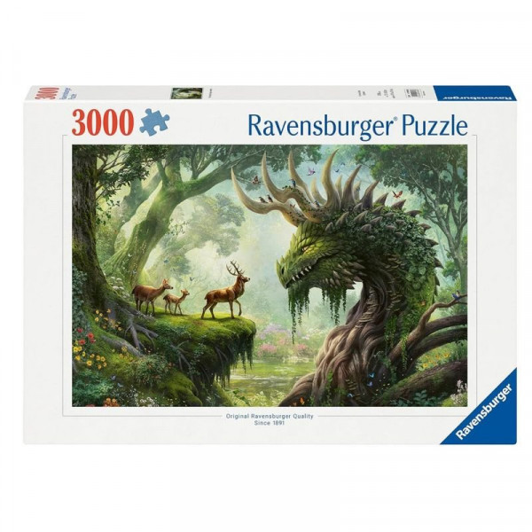 Puzzle 3000 db - Erdei sárkány