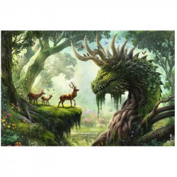 Puzzle 3000 db - Erdei sárkány 3000+ darabos puzzle Ravensburger