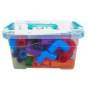 Cső építőjáték 50 db