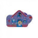 Házikó alakú fém persely, 4 féle