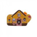 Házikó alakú fém persely, 4 féle