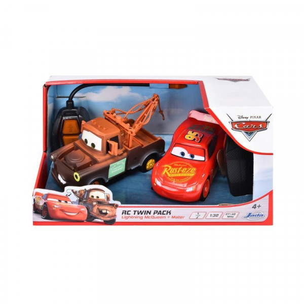RC Cars LMQ + Mater Twin Pack 1:32