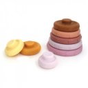 Szilikon montessori torony, 8 db