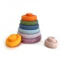 Szilikon montessori torony, 8 db