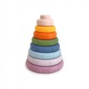 Szilikon montessori torony, 8 db