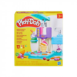 Play-doh szivárványos csavaros fagyi készlet Gyurma Play-Doh
