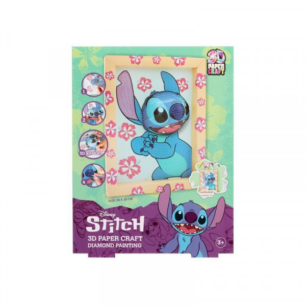 Stitch 3D gyémánt festés
