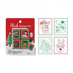 Nyomdakészlet karácsonyi 4db-os Gyurma