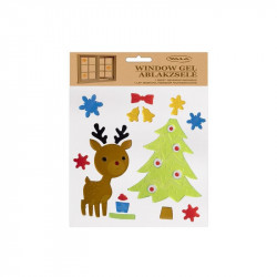 Ablakzselé fenyőfa, rénszarvas Ajándék Nincs