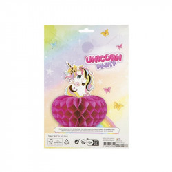 Unikornis parti dekoráció, 20 cm Party dekoráció Grafix