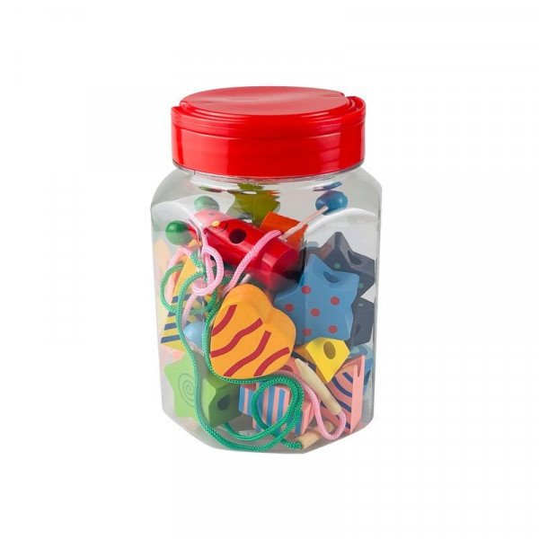 Fa gyöngyfűző szett