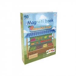 Mágneses könyv - gyümölcsök Kreatív készlet