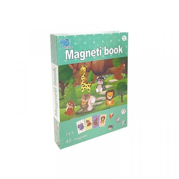 Mágneses könyv - állatok
