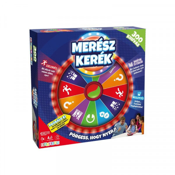 Merészkerék Interaktív Társasjáték