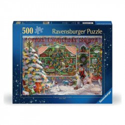 Puzzle 500 db - Karácsonyi bolt 500-999 darabos puzzle Ravensburger