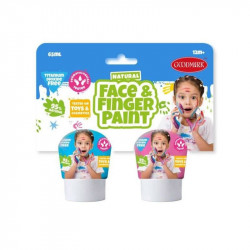 Arc- és ujjfesték, 2x65 ml Festés, színezés, rajzolás Nincs