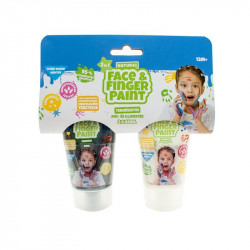 Arc- és ujjfesték, 2x65 ml