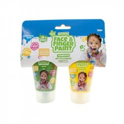 Arc- és ujjfesték, 2x65 ml Festés, színezés, rajzolás Nincs