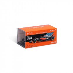 Bburago 1/43 F1 versenyautó - Mclaren MCL60 (With helmet)  (#4 (Lando Norris) Autó, jármű Bburago